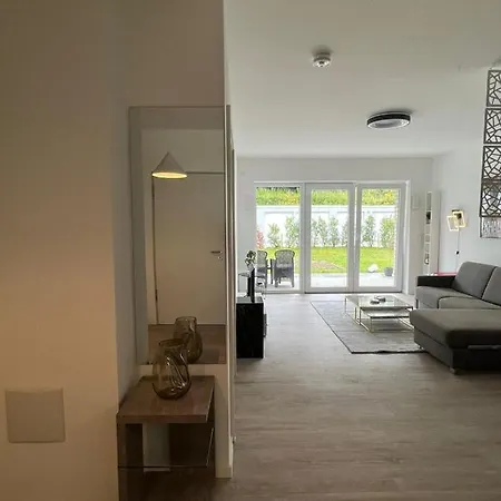 Luxurioeses Apartment Fuer 4 Personen, Neubau, Parkplatz Free Bochum Buitenkant foto